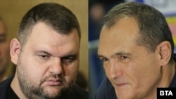 Санкционираните от САЩ Делян Пеевски и Васил Божков