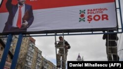 Afiș electoral Șor, Chișinău, februarie 2019.