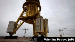 Част от площадката на АЕЦ "Белене"