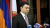 Armenia -- Ruling Republican Party spokesman Eduard Sharmazanov at a press conference in Yerevan, 26Dec2013