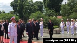 Հայաստանի վարչապետ Նիկոլ Փաշինյանը այցելում է Վիետնամ, Հանոյ, 4-ը հուլիսի, 2019թ․