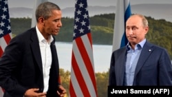 Один из последних саммитов G8. Барак Обама и Владимир Путин в Северной Ирландии, 17 июня 2013 года.