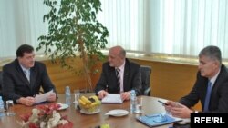 Milorad Dodik, Sulejman Tihić i Dragan Čović na sastanku 27. marta 2009., Foto: Midhat Poturović