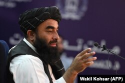 .ذبیح الله مجاهد یوې خبري غونډې ته ویلي وو، څېړنه کوي چې دا ښوونځي د چا په امر فعاله شوي دي