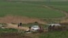 Полицијата врши увид на местото каде што беа убиени пет момчиња во близина на Смилковското Езеро кај Скопје. 13.04.2012
