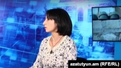 Իրավապաշտպան Զարուհի Հովհաննիսյանը «Ազատության» տաղավարում։
