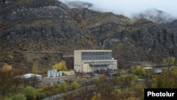 Armenia - A hydroelectric plant in Syunik which is part of the Vorotan Hydro Cascade, 11Nov2013.