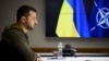 Президент України Володимир Зеленський під час виступу через відеозв’язок на щорічній сесії Парламентської асамблеї НАТО. Київ, 21 листопада 2022 року