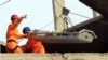 Armenia - Rescue workers hold exercises, 30Nov2012.