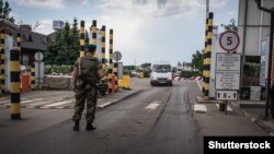 Пограничный пропускной пункт в Харьковской области