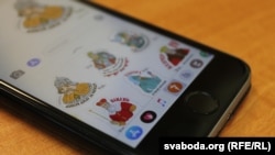 Стыкеры "Беларускія князі" для iMessage 